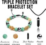 Hematite Bracelet Triple Protection Bracelet - Image 2