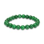 Green Jade Bracelet - Healing Crystal Wealth Bracelet - Jade Bracelet for Women Men - Bring Good Luck Prosperity and Emotional Balance - Adjustable Size